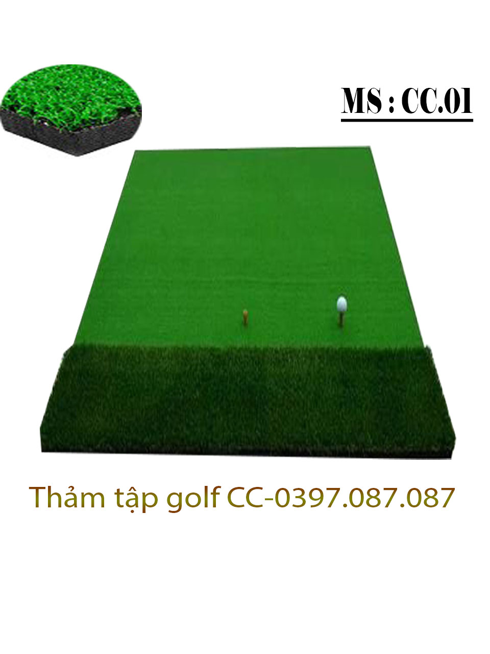 thảm tập golf
