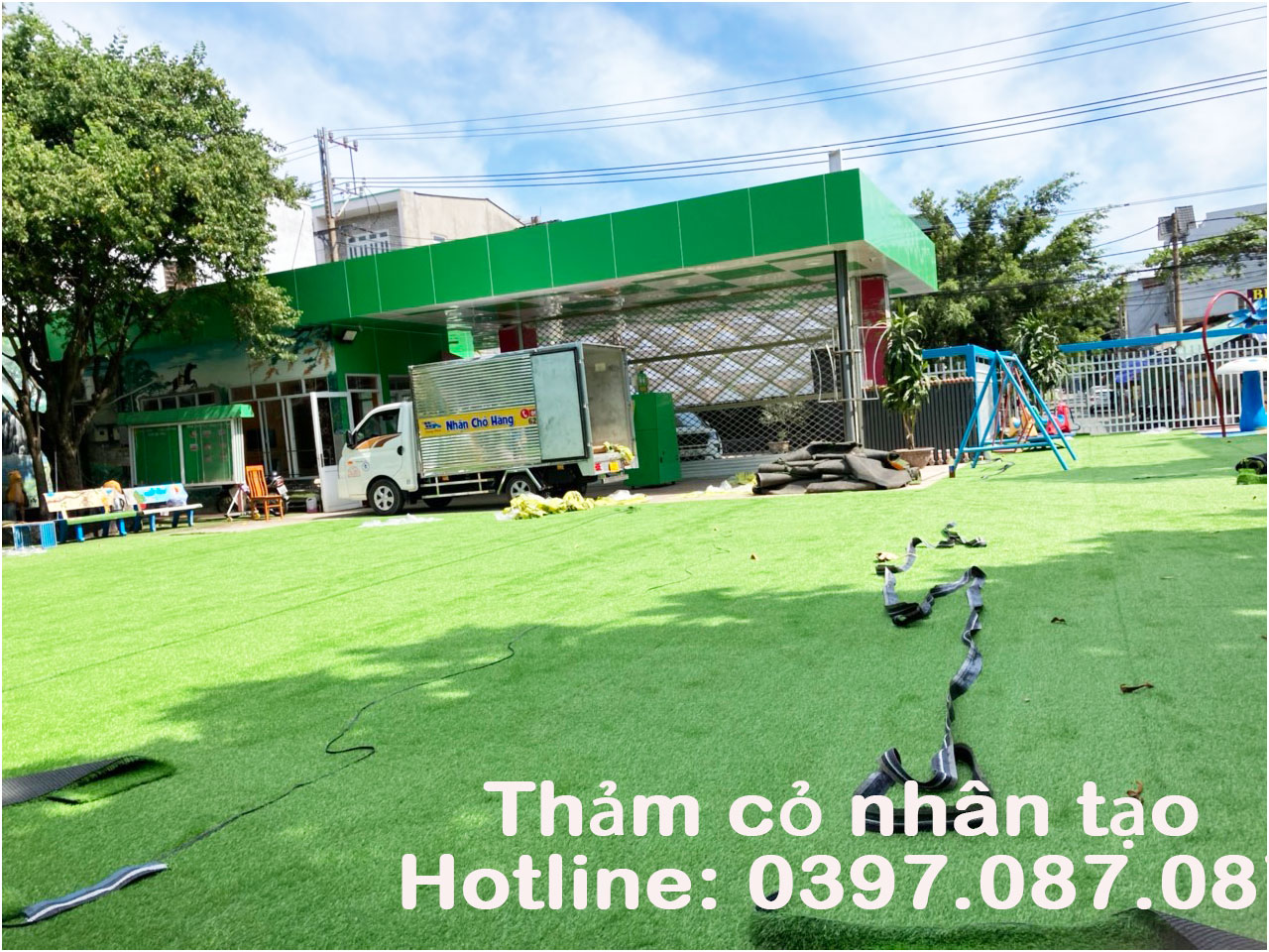 Địa chỉ mua thảm cỏ nhân tạo Huyện Bình Chánh Hồ Chí Minh